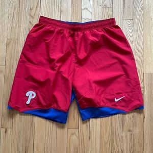 Nike Phillies dri fit shorts